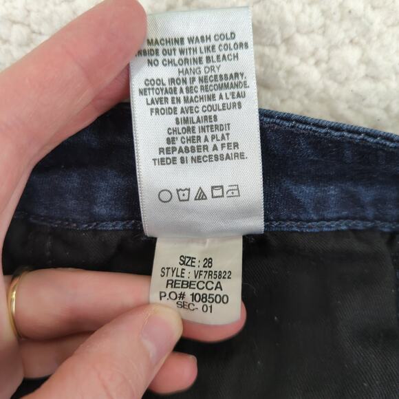 Joe's Jeans Cut Off Shorts Dark Wash Stretch Women's Size 28‎ - Picture 4 of 4